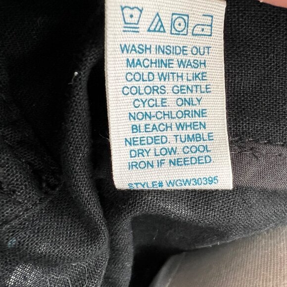 Market & Spruce Linen-Blend Utility Jacket Lightweight Black Size Small NWT - Picture 10 of 12